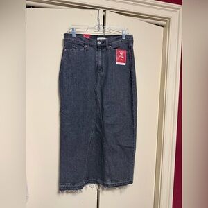 Levi’s black Denim Maxi Skirt